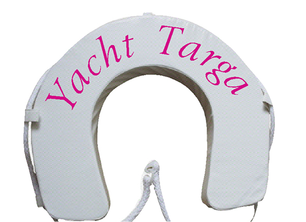 Horseshoe Buoy Lettering